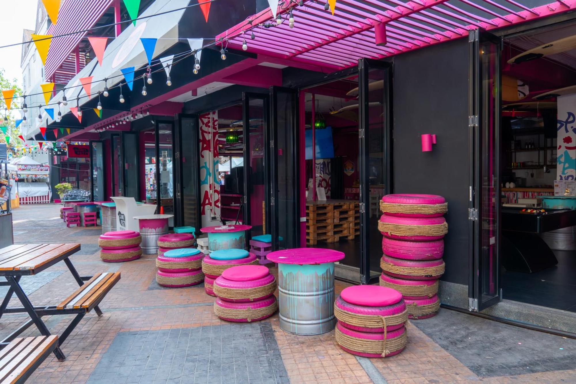 Slumber Surf Phuket Kata Vandrehjem Eksteriør billede
